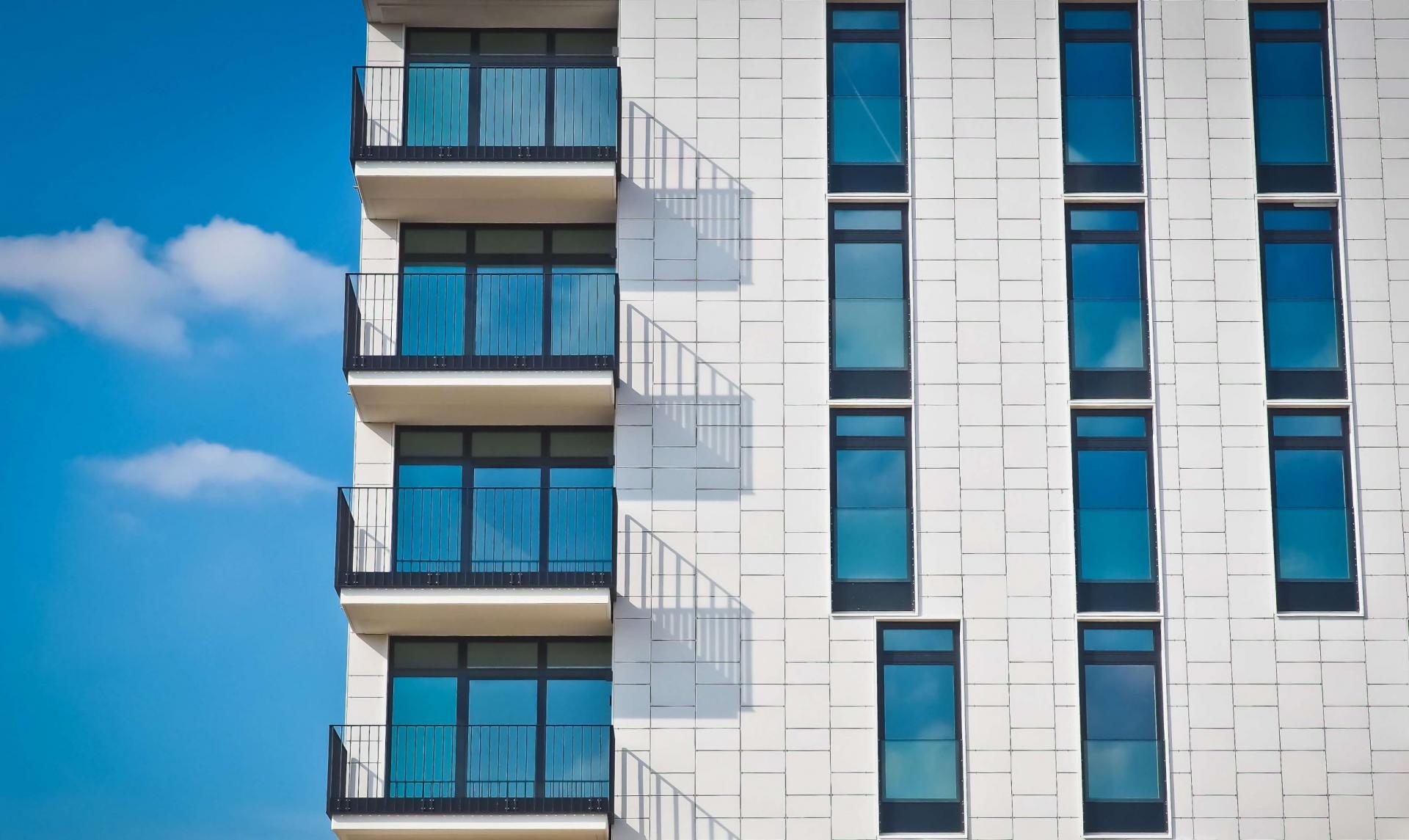 gebouw, flat, woningen